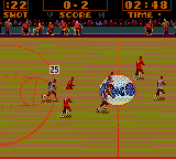 Скриншот игры NBA Action Starring David Robinson